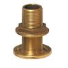 1.25 in. NPS NPT Combo Bronze Thru-Hull Fitting with Nut view 1