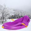 TUOYIBO Winter Snow Sleds, Children's Snowboard Sledge, Adult Sledge with Backrest, Thickened Wear-Resistant Sledge view 1