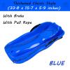 Children's Anti-Freeze Sledge, Two-Person Two-Seater Sledge, Thickened Plastic Sledge, Sledge with Backrest and Pull Rope view 2