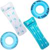 Palm Print Luxe Float Set 4pcs - Pool Floats  Unisex  Multi-Color view 1