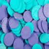 Embossed Tokens in Purple with Sun view 1