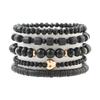 RISHEGAE Crystal Heishi Beaded Bracelet for Women Stackable Bracelet Layering Friendship Summer Stretch Bracelets for Women view 1