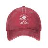 LIFANGMI Let Me Hear You Say Yes Chef Baseball Cap for Men Women Hats Adjustable Vintage Cowboy Hat Dad Caps Red view 2
