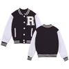 Icibgds Kids Varsity Jacket Boys Baseball Jacket Sports Outerwear Button Coat for Girls School Uniform view 1