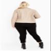 Avenue PLUS SIZE JACKET KARA BIKER IN LATTE, SIZE 22 view 4