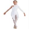 TSSOE Girls Single Long Sleeve Lace Patchwork Lyrical Dance Costume Ballroom Modern Contemporary Dress Girls03 14 Years view 1