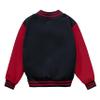 NICNZQI Kids Varsity Jacket Girls Boys Baseball Jacket Bomber Coat School Jackets with Pocket view 3