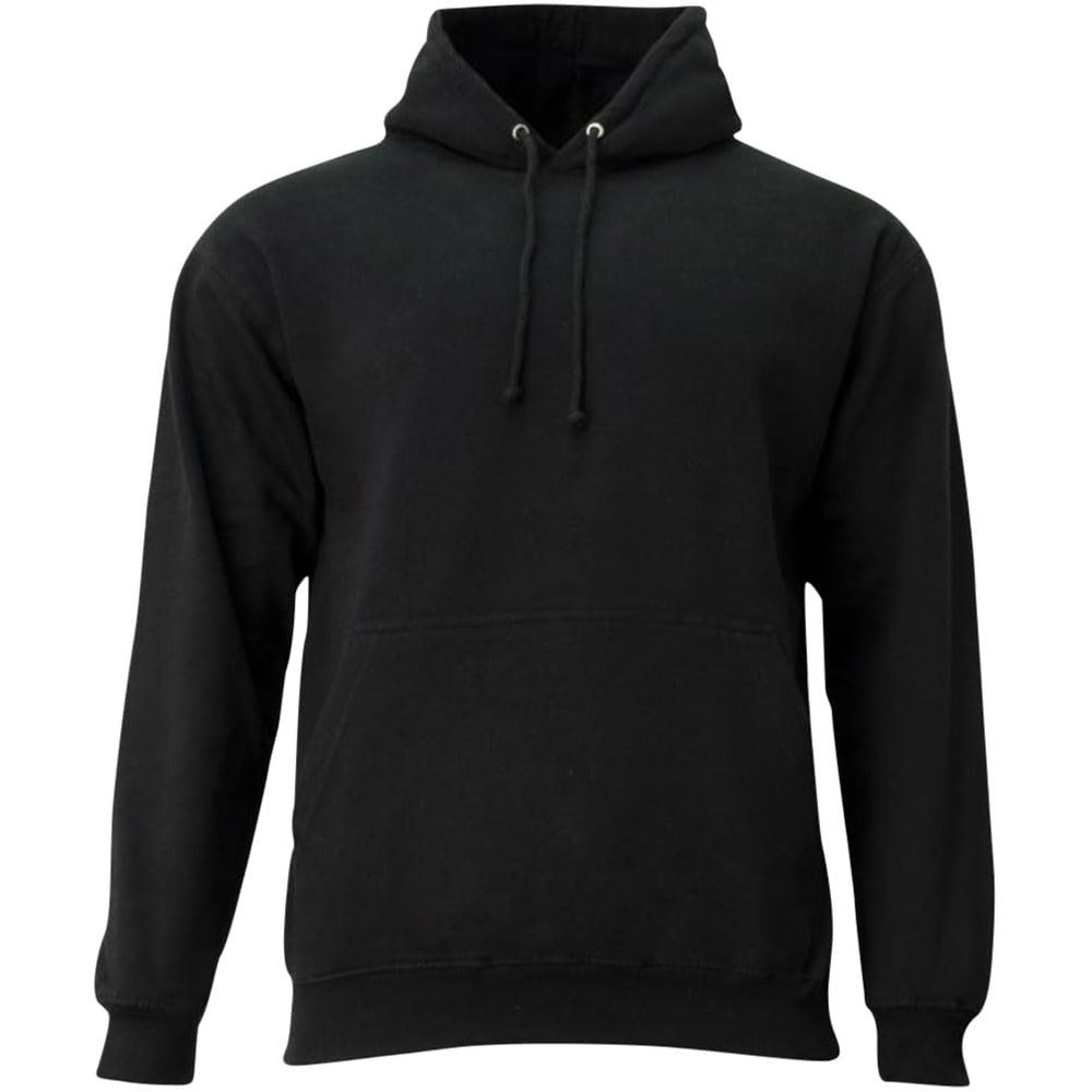 A4 Men's Legends Fleece Baseball Hoodie Black S