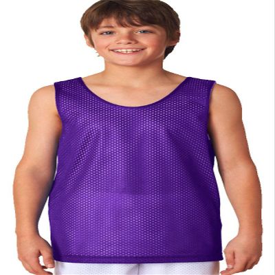 A4 Reversible Mesh Tank - Purple/White - XS