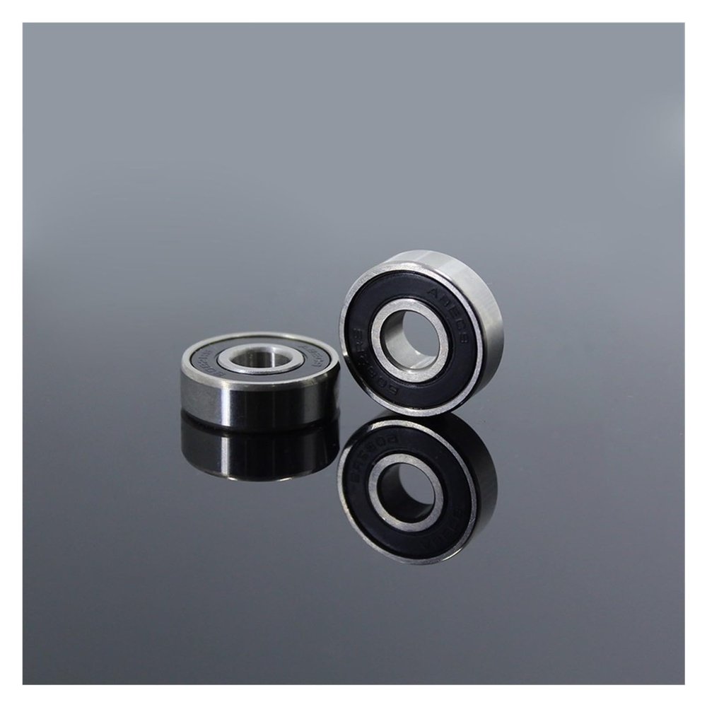 SUOFEILAIMU 8PCS 608 2RS Hybrid Ceramic Bearing ABEC-7 8x22x7mm Skateboard Ceramic Nitride Pro Series Ball Bearings 608RS Si3N4