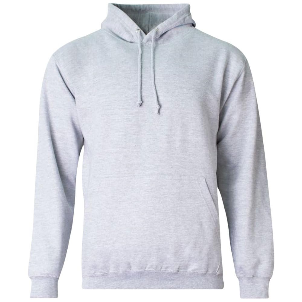 A4 Men's Legends Fleece Baseball Hoodie Light Grey S