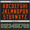 Custom Name Team Name Number Black Orange Pinstripe Kelly Green-White Authentic Women Baseball Jersey, Personalized Customized Button Down Baseball Team Shirts. view 3