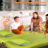 4 Inch GAIALOOP Thick Memory Foam Camping Mattress, Roll Up Floor Sleeping Mat Camp Cot Mattress Pad Travel Camping Couch Bed for Guest Adults Side Sleepers [Twin:75 * 38 * 4"] view 3