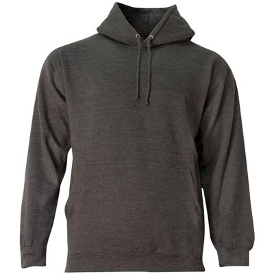 A4 Men's Legends Fleece Baseball Hoodie Charcoal M