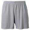 A4 Youth Cooling Short with Pockets - Silver - M view 1