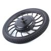 RustyVioum 20 Inch E-Bike Front Rear Integral Motor 1000W 48V Integrated Wheel Electric Bike Conversion Kit Electric Bicycle Hub Motor Kit w/Tire
