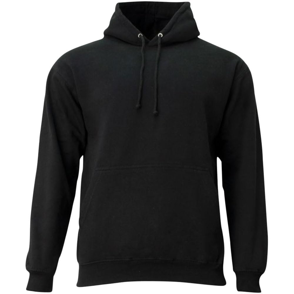 A4 Men's Legends Fleece Baseball Hoodie Black Xl