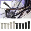 QUETHEDS 50Pcs/Pack Bike Road Bicycles Nipple 12G 13G 14G Ultralight High Strength Black Silver Spoke Nipple Bike Spoke Cap Bike Spoke Cap Bike Spoke Nipple 12g 14g Wheel Spoke Nipple view 3