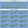 Custom Name Team Name Number Powder Blue Green-White Authentic Women Baseball Jersey, Personalized Customized Button Down Baseball Team Shirts. view 4