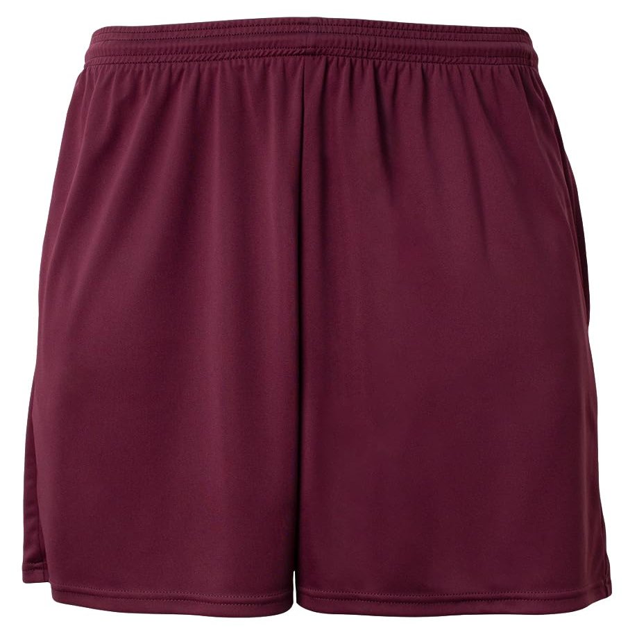 A4 Cooling Short with Pockets - Maroon - M