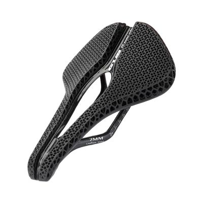 3D Printed Full Carbon Fiber T800 Rails Bike Saddle High Rebound Honeycomb Cushion Shock Absorption Bicycle Seat Cycling Accessories Ultra Light 155g