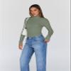 Trendy Queen Women's Turtleneck Long Sleeve Shirts Spring Fashion BasicThermal Underwear Tops Winter Clothes 2026 Light Green L view 3