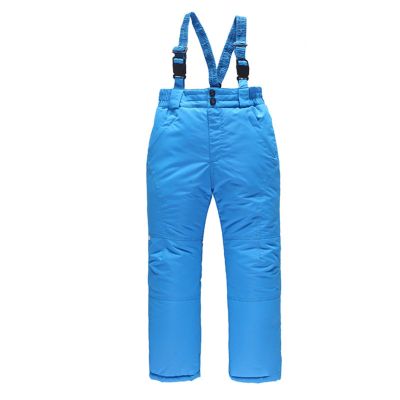 Boys Girls Snow Kids Insulated Water-proof Snowboard Ski Snow Pants Overalls for Unisex-Child (Blue, 4-5 Years)