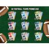 KALUOLAN Custom Football Style Case for iPhone 15 14 13 12 11 Xs Max XR Plus Pro Mini,Customized Sports Player Phone Case in Your Name Number,Clear Shockproof Protective Cover(Houston Bule) view 4