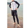Dressnu Women's Wetsuit Quick Dry Long Sleeve Long Trousers Full Body Sun Protection Swimsuit Men Pants XL view 3