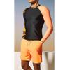 Dressnu Men's Outdoor Surfing Suit Snorkeling Suit Swimsuit Long Sleeve Sun Protection Swimwear Black Navy Blue top M view 3