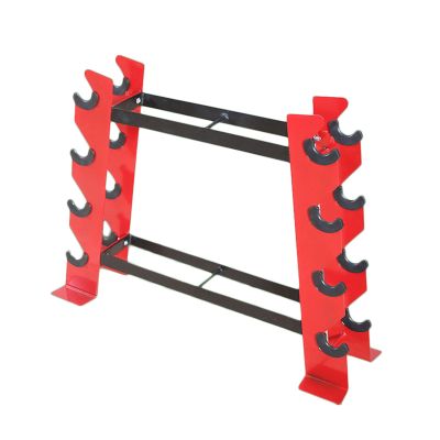 XLTFUC Dumbbell Rack, 2-Tier Multifunctional Dumbbell Rack Weight Rack, Suitable for Home Gym Fitness Equipment Storage, Load-Bearing 440 Lbs