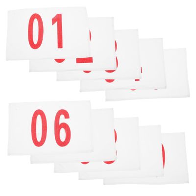 FOYTOKI Running Race Bibs Bib Boards for Runners Number Display Polyester Cotton