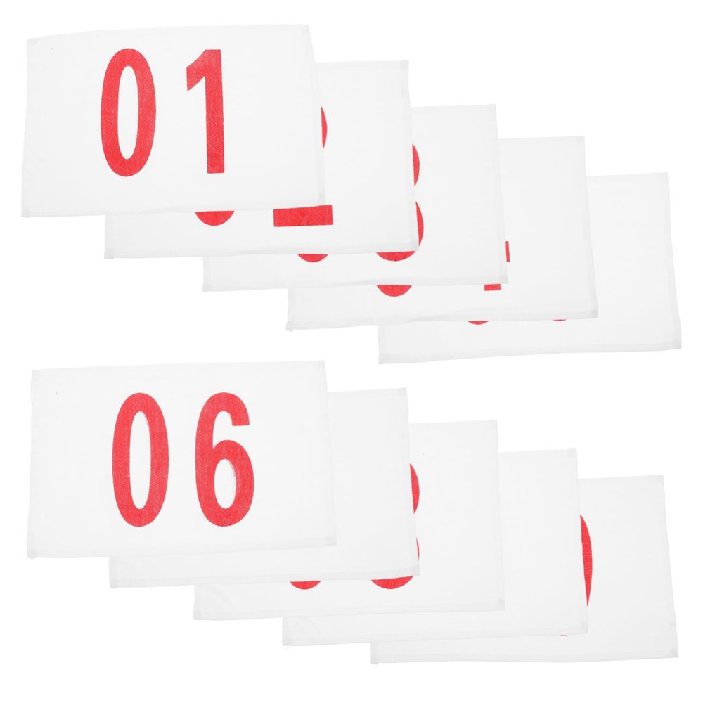 FOYTOKI Running Race Bibs Bib Boards for Runners Number Display Polyester Cotton