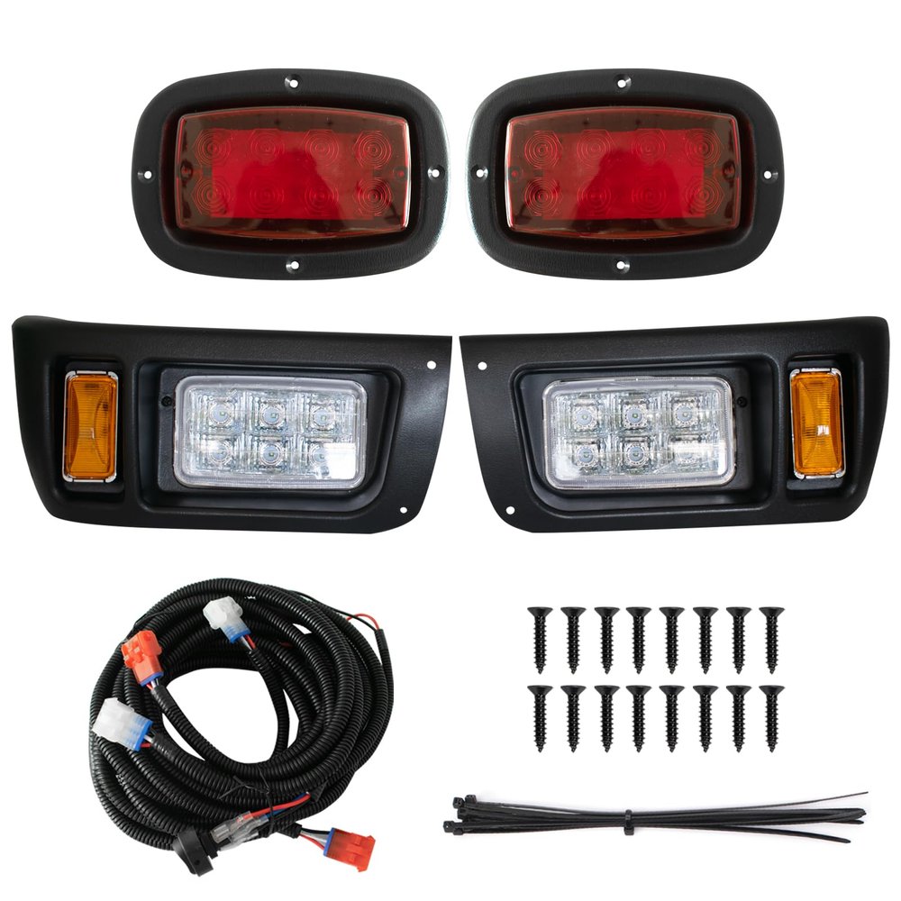 WEKANI Golf Cart Light Kit for Club Car DS 1993-UP Models Light Kit ReplacementGolf Cart LED Light Kit for Club Car DS Gas&Electric