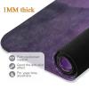 SDMKA Purple Butterfly Yoga Mat for Women Men 71" x 26" Non Slip Exercise & Fitness Mat 1mm Thick Workout Mat for Yoga, Pilates, Come with Storage Bag view 4