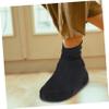 CORHAD Rainproof Boot Covers Non Slip Shoes Protector for Outdoor Cycling Black High Top view 4