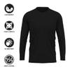 Campus Lab University of Arkansas at Pine Bluff Adult Men's Sport Long Sleeve Shirt Primary Logo, Black, Small view 4