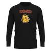 Campus Lab University of Minnesota Duluth Adult Men's Sport Long Sleeve Shirt Primary Logo, Black, X-Large view 1