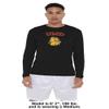 Campus Lab University of Minnesota Duluth Adult Men's Sport Long Sleeve Shirt Primary Logo, Black, X-Large view 3