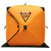LyeXD Portable 2 Person Ice Fishing Tent All-Weather Protective Tent, Pop-up Hub-Style Thermal Ice Fishing Shant Insulated Tent w/Ice Nails,Ice Fishing Shelter for Ice Fishing(Orange) view 3