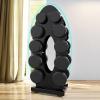 XLTFUC Dumbbell Rack, 5-Layer Dumbbell Metal Storage Rack, Suitable for Home Gym Dumbbell Storage and Organization, Saving Space, Maximum Load-Bearing 400kg (Size : Length 90cm) view 4