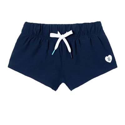 Dressnu Women's Swimming Shorts Beach Shorts Quick Dry Sports Surf Sun Protection Navy Blue L