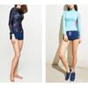 Dressnu Women's Swimming Shorts Beach Shorts Quick Dry Sports Surf Sun Protection Navy Blue L view 2