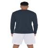 Campus Lab Dalton State College Adult Men's Sport Long Sleeve Shirt Primary Logo, Navy, Small view 2
