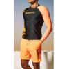 Dressnu Men's Outdoor Surfing Suit Snorkeling Suit Swimsuit Long Sleeve Sun Protection Swimwear Black Pants XXL view 3