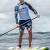 Dressnu Men's Outdoor Surfing Suit Snorkeling Suit Swimsuit Long Sleeve Sun Protection Swimwear Black Pants XXL view 4