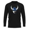 Campus Lab Western Washington University Adult Men's Sport Long Sleeve Shirt Primary Logo, Black, Large view 1