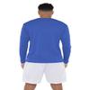 Campus Lab Eastern Illinois University Adult Men's Sport Long Sleeve Shirt Primary Logo, Royal, Large view 2