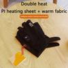 NURCOIOX Fingerless Heated Gloves with Screen Display Winter Office Working Hand Warmer Gloves 3 Temperature Half-Finger Electric Heated Glove Rechargeable Laptop Typing Writing Thermo Gloves-2000mAh view 4
