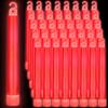 Sotiff 96 Pcs Bright 6 Inch Large Glow Sticks Bulk Emergency Glow in The Dark Sticks with 12 Hour Duration for Camping Hiking Outdoor Parties Activities Survival Storms (Red) view 1